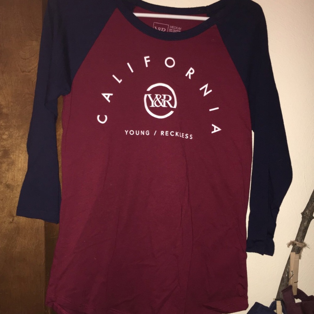 Young & Reckless Baseball Tee
